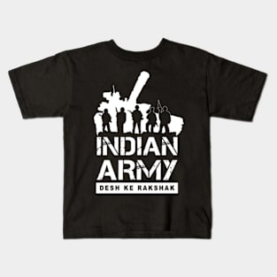 Indian Army Veteran Kids T-Shirt